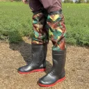 Agro-Kawach Farming Safety Boots | Waterproof Thigh Length | Snake Protection | Electric Shock Resistant | Mudproof Agricultural Boots