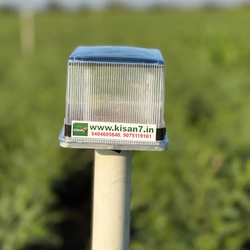 Smart Solar Animal Repellent Light | 40–45Hr Backup | 4 Color LED | 500m Range | Auto Day Night Sensor | Siren System | Waterproof Body